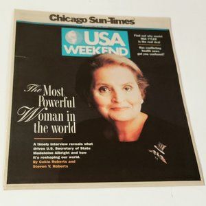 Chicago Sun Times USA Weekend The Most Powerful Woman In The World Feb.1999